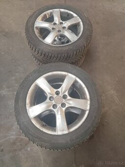 prodám ALU kola Subaru Impreza 5x100 ET55 205/55R16