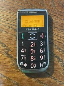 CPA HALO 3 plně funkční telefon pro seniory