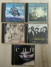 6 x CD od skupiny Can - Anthology, flowmotion, monster movie