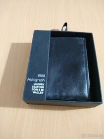 Nová luxusní kožená peněženka v černé barvě M a S - 1