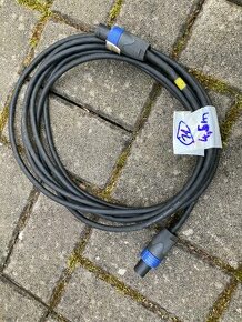 Reproduktorový kabel AH 2x2,5mm-4,5m,konektory Neutrik -č.11