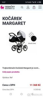 Kočárek margaret