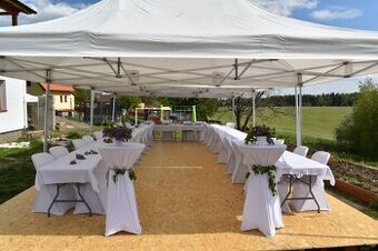 Nůžkový stan 2x2m , 3x3m , 3x4,5m , 3x6m , pivní set