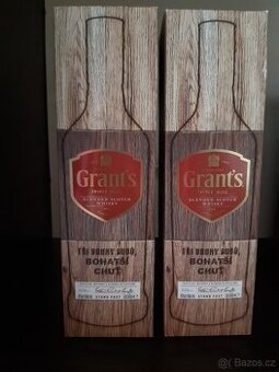 Grant's Whisky, 40 %, 0,5 l, DVĚ Dárková balení