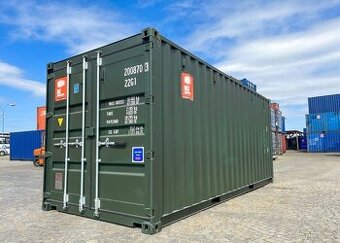 Lodní kontejner 20' RAL 6007 Zlín