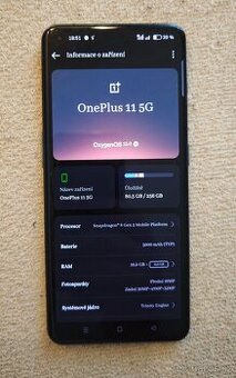 Vyměním Oneplus 11 5G 16/256gb
