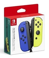 JOY-CON PAIR OVLADAČE NEON BLUE/NEON YELLOW - SWITCH NOVÝ