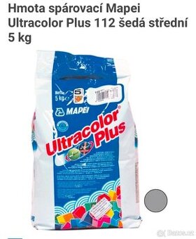 Spárovací hmota Mapei Ultracolor 112 - stredne šedá