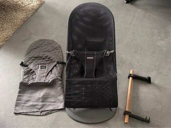 Babybjörn Lehátko Bouncer BLISS Anthracite Mesh