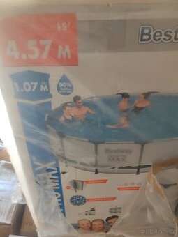 Bazén BESTWAY 4,57x1,07-set- nový
