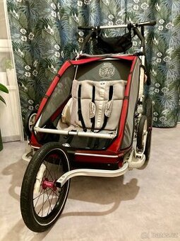 Cyklokocarek chariot cx2 pro 2 děti v plné výbavě