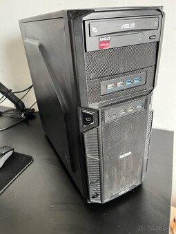 Herní PC – Ryzen , RX 480, 16GB RAM, SSD, corsair vs 450