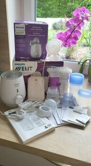 Elektrická odsávačka a ohřívačka Philips Avent + darek