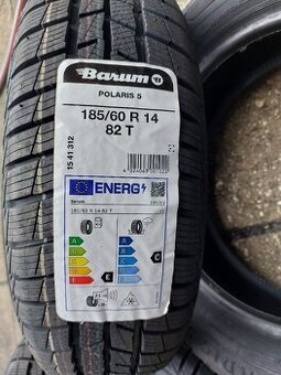 Sada nových zimních pneu Barum polaris5 185/60 R14 82T