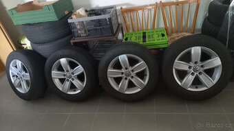 Alu kola VW Golf VII 5x112 6Jx15H2 ET43 + zimní pneu