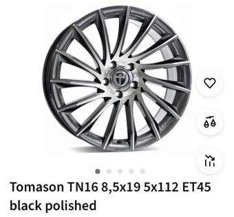 Prodám kola TOMASON TN16 r19 5x112