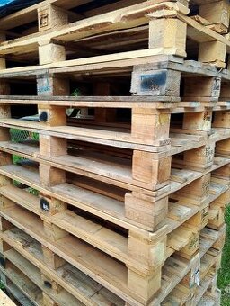 dřevěné palety 120x80 - střední nosnost