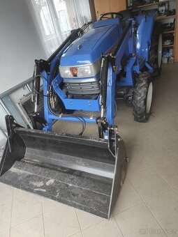 NOVÝ Malotraktor ISEKI GEAS 25, čelní nakladač s klapačkou