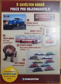 Legendarní automobily DeAgostini 102ks