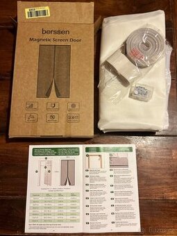 Síťka/ moskytiéra proti hmyzu do dveří magnetická