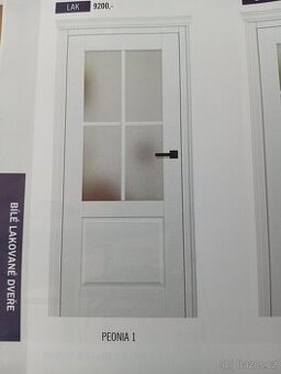 Prodám nové dřevěné interiérové dveře