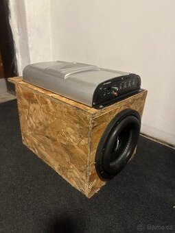 Subwoofer Gladen a zesilovač Rodek dohodou