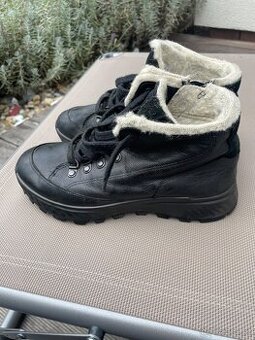 Ecco zimní boty kožené 36