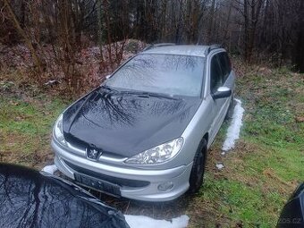 Peugeot 206 SW 1.6 80kw + LPG na ND bez stk