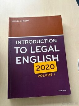 Introduction to legal English, 2020, volume I