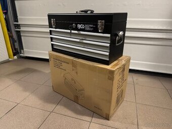 BGS Technic dílenský kovový kufr – nový, nepoužitý