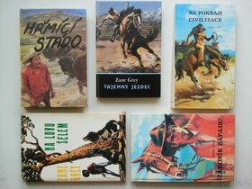 ZANE GREY:9 románů+Colorado Western+G.F.Unger a další