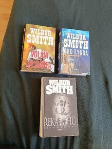 Wilbur Smith 3 knihy kus 70 Kč