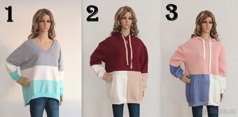 Dámské mikiny "Trikolóra,,