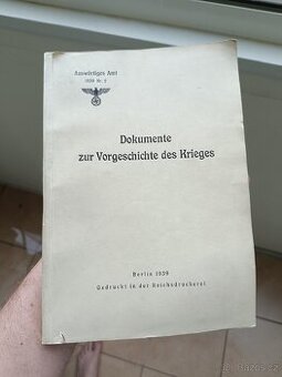 Prodám nacistickou literaturu, 2. sv. válka, originál