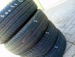 Pneu 195/65 R15,letní, 4kusy,4mm