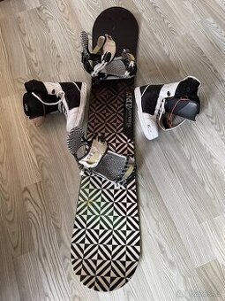 Snowboard Ride Promise 154 cm + boty Nitro 41-42