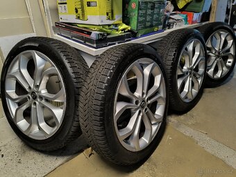 ALU kola Renault Scénic 5x114,3 r20 Originál,pneu 7mm+TPMS