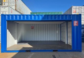 Garáž z lodního kontejneru
