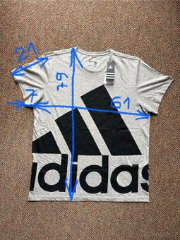 Tričko Adidas (materiál Climalite, vel. XL), NOVÉ S VISAČKOU