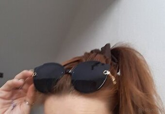 Nové dámské sluneční brýle tmavé stylove bs aplikaci