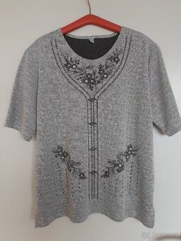 Dámská šedá halenka 46/48