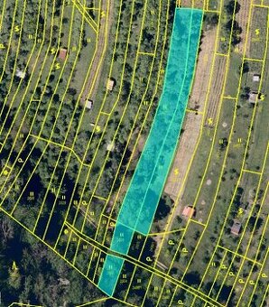 Prodám zahradu 2216 m2, možnost stavby, Kudlovice-dolina