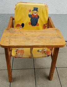 dětská židle. z dubu. silná konstrukce