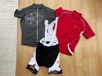 Cyklo trička Craft+kalhoty