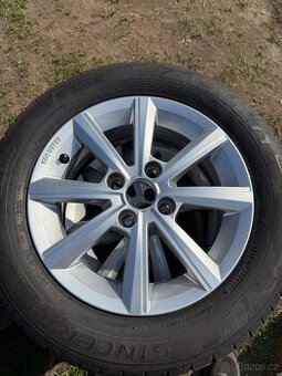 Prodám alu kola 4x100 Škoda citigo, vw up, seat mii