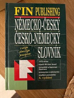 Německo-český, česko-německý slovník (5. vydání) FIN publish