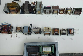 Transformátory síťové 220 V různé