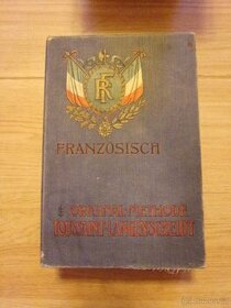 Prodám  dobovou učebnici Francouzština pro samouky 1910 - 1