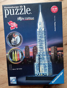 3D PUZZLE NIGHT EDITION-CHRYSLER BUILDING - 1