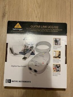 Behringer guitar link UCG102